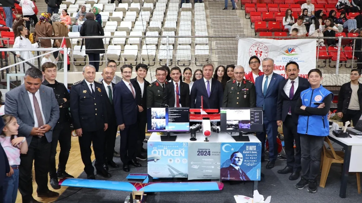 Erzincan'ın Genç Mucitlerinden ÖTÜKEN İHA: Destek Bekliyoruz